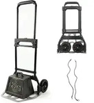 Relaxdays Sackkarre Klappbar, Bis 120kg, Hbt 111x52x48 Cm, Transportkarre...