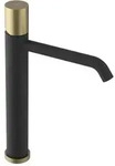 Sapho Ultratap - Waschtischarmatur, Matt Schwarz/matt Gold Ut007tbg