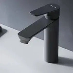 Am.pm - Wasserhahn Bad Schwarz Waschtischarmatur Bad Armatur Mischbatterie