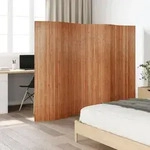 Paravent Braun 165x250 Cm Bambus - Vidaxl
