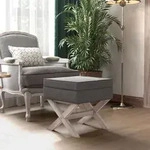 Vidaxl - Hocker Mit Stauraum Dunkelgrau 45x45x49 Cm Stoff