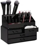 2 X Make Up Organizer Klein, 2-teilige Schmink Aufbewahrung Acryl, Mit