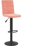 Barhocker Rosa Samt Vidaxl