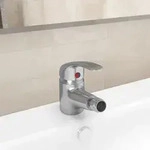 Badezimmer Bidet Mischbatterie Silbern 13x12 Cm Vidaxl