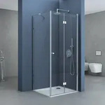 Doporro Eck-duschkabine Eckdusche Mit Faltt&uuml;r Ravenna27 75x120x190cm...