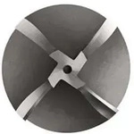 Viertelkreisprofilfr&auml;ser Dormer C700 R.2.5mm D.10mm Hss-e Blank Z.4