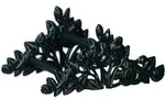 Relaxdays Schlauchhalter, Antiker Gartenschlauch Wandhalter, Rosen-motiv, Hbt:...