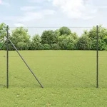 Vidaxl Hexagon Fence Grey 1.5 X 10 M Pvc