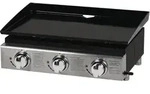 Plancha "presto 3" - 3 Brenner - 7,5 Kw - Grau
