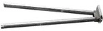 Cornat - Handtuchhalter Messing, Chrom, Schwenkbar Handtuchstangen