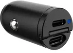 Autoladegerat Mini 2xusb C Pd 30w