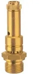 Sicherheitsventil Dn 8, Messing, G 1/4, Ansprechdruck 4,4 Bar - Riegler