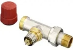 Danfoss Ventilgeh&auml;use Ra-n 15 G 3/4" Ag, Durchgangsausf&uuml;hrung, Matt Vernickelt