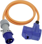 Brennenstuhl 1132920325 Strom Camping-adapterkabel Blau, Schwarz, Orange,...