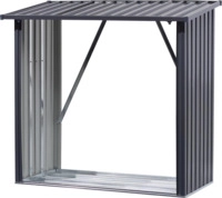 Floraworld Kaminholzregal L Anthrazit 163 X 89 Cm Holzhalter