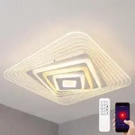 Smart Led Deckenleuchte Dimmbar Deckenlampe Cct Fernbedienung Wohnzimmerleuchte