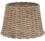 Lampenschirm Braun &Oslash;40x26 Cm Korbweide Vidaxl