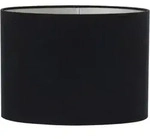 Lampenschirm - Velours - Schwarz - Textil - E27 - Light&living