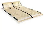 Lattenrost Mit 28 Latten 7 Zonen 120x200 Cm Vidaxl