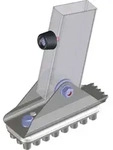 Zarges Schwenkfu&szlig; Mit Gummiauflage 125 X 50 Mm