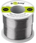 Goobay Gb 40845 - L&ouml;tzinn Bleifrei Mit Silber- Und Kupferanteil,&oslash; 1,0 Mm, 250 G