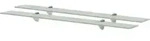 Schweberegale 2 Stk. Glas 90x20 Cm 8 Mm Vidaxl