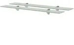 Schweberegale 2 Stk. Glas 70x20 Cm 8 Mm Vidaxl