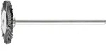 Pferd Tools Miniatur- Rundb&uuml;rste Rbu &Oslash;19x2 Mm Schaft-&oslash;2,34 Mm Schwarze