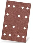 Red Klett-schleifbl&auml;tter, 133 X 80 Mm, 14-loch, F. Schwingschleifer, Normalkorund