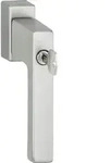 Hoppe - Fenstergriff Toulon Sperrzylinder Secustik, Vk 32-42 Mm, Edelstahlfarben