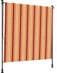 Vidaxl Outdoor Roller Blind Multicolour 150 X 270 Cm