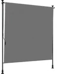 Vidaxl Outdoor Roller Blind Light Grey 200 X 270 Cm
