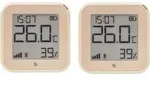 Shelly - Wlan-temperatur- U. Feuchtigkeitssensor Plus H&t Gen. 3, Bt, Mokka, 2...