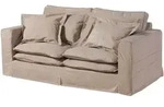 Hussensofa 2-sitzer 196x108x76 Beige Kingston
