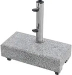 Doppler Granitsockel 25 Kg Balkonsockel Mit Rollen &Oslash; 25 X 48 Mm Schirmsockel 85897