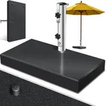 Kesser&reg; Granit Sonnenschirmst&auml;nder Mit Edelstahlrohr Hochwertiger...