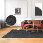 Paco Home - Teppich Wohnzimmer Schlafzimmer Kurzflor Waschbar Melierte Optik