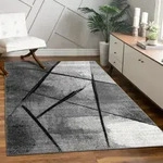 Paco Home - Teppich Wohnzimmer Kurzflor Modernes Muster Abstrakt Geometrisch...
