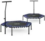 Neo-sport Fitness-trampolin Mit Griff 127 Cm &ndash; Sechseckig Blau