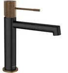 Sapho - Solaris - Waschtischarmatur, Schwarz Matt/kupfer Wd002pg