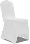 Vidaxl - Stretch-stuhlhussen 100 Stk. Wei&szlig;