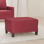 Fu&szlig;hocker Weinrot 70x55x41 Cm Kunstleder Vidaxl