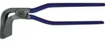 Kiesel Falzzange L.285mm Backen-b.60mm Aufgelegt 90grad Geb.o.pvc Kiesel