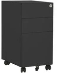 Aktenschrank Mit Rollen Anthrazit 30x45x59 Cm Stahl - Vidaxl