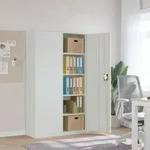 Vidaxl File Cabinet Light Grey 105x40x180 Cm Steel