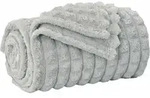 &Uuml;berwurfdecke Grau 200 X 150 Cm Fleece Vidaxl
