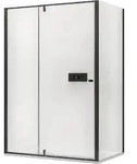Eckdusche Bernstein Nt606 Flex Dreht&uuml;r An Festfeld 6 Mm Nano Klarglas...