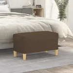 Vidaxl - Sitzbank Braun 70x35x41 Cm Stoff