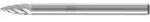 Pferd Tools Hartmetall Hochleistungsfr&auml;sstift Inox Spitzbogen Spg &Oslash; 03x07 Mm