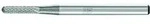 Hartmetall Hochleistungsfr&auml;sstift Micro Walzenrund Wrc &Oslash; 02x10mm Schaft-&oslash; 3...